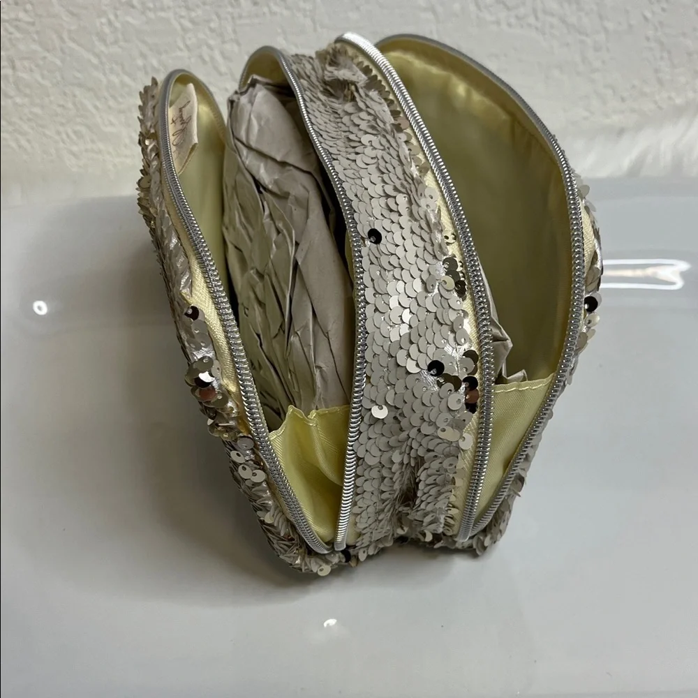 Sequin Silver Women's Bag